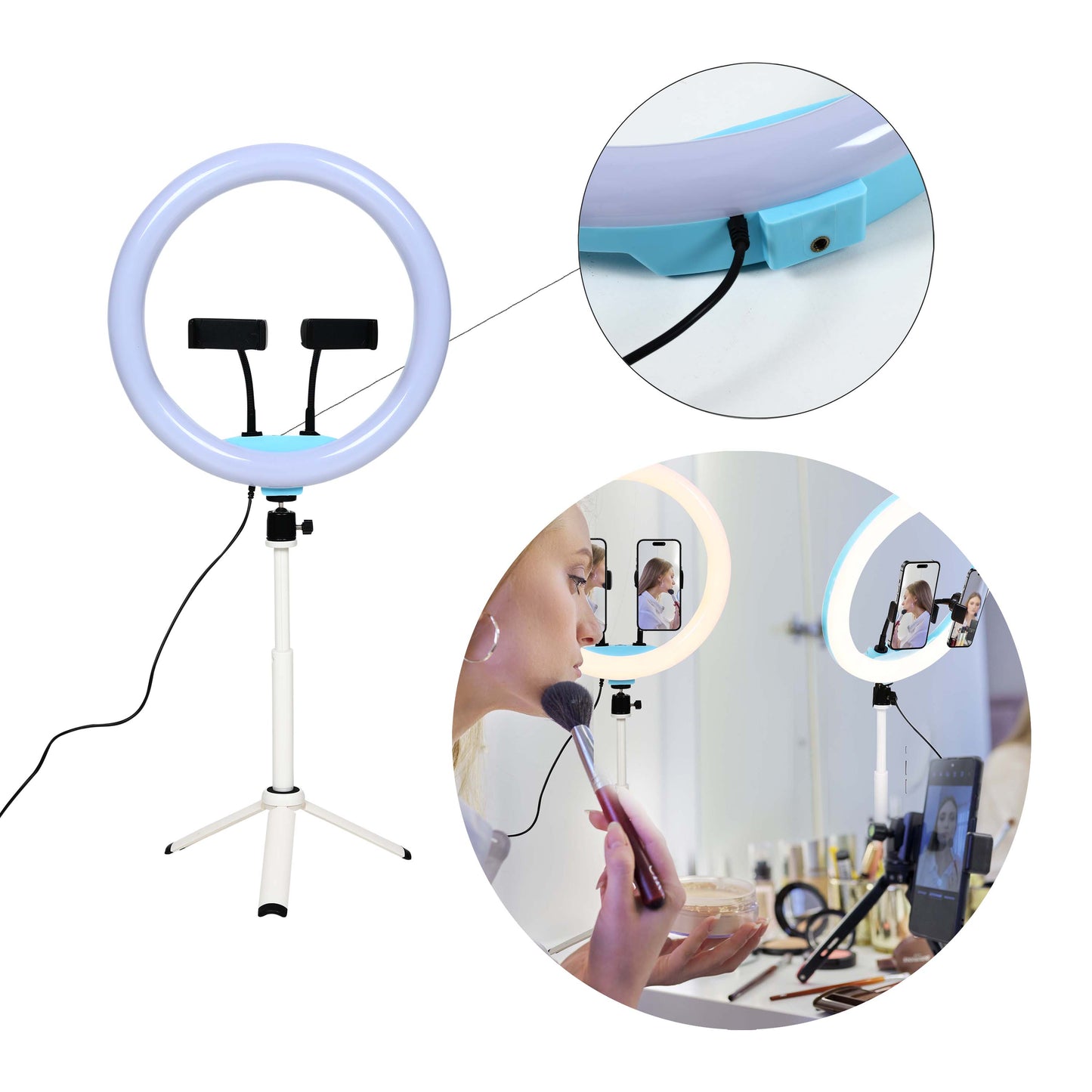 CCT басқаруымен талғампаз портативті жарықдиодты баған