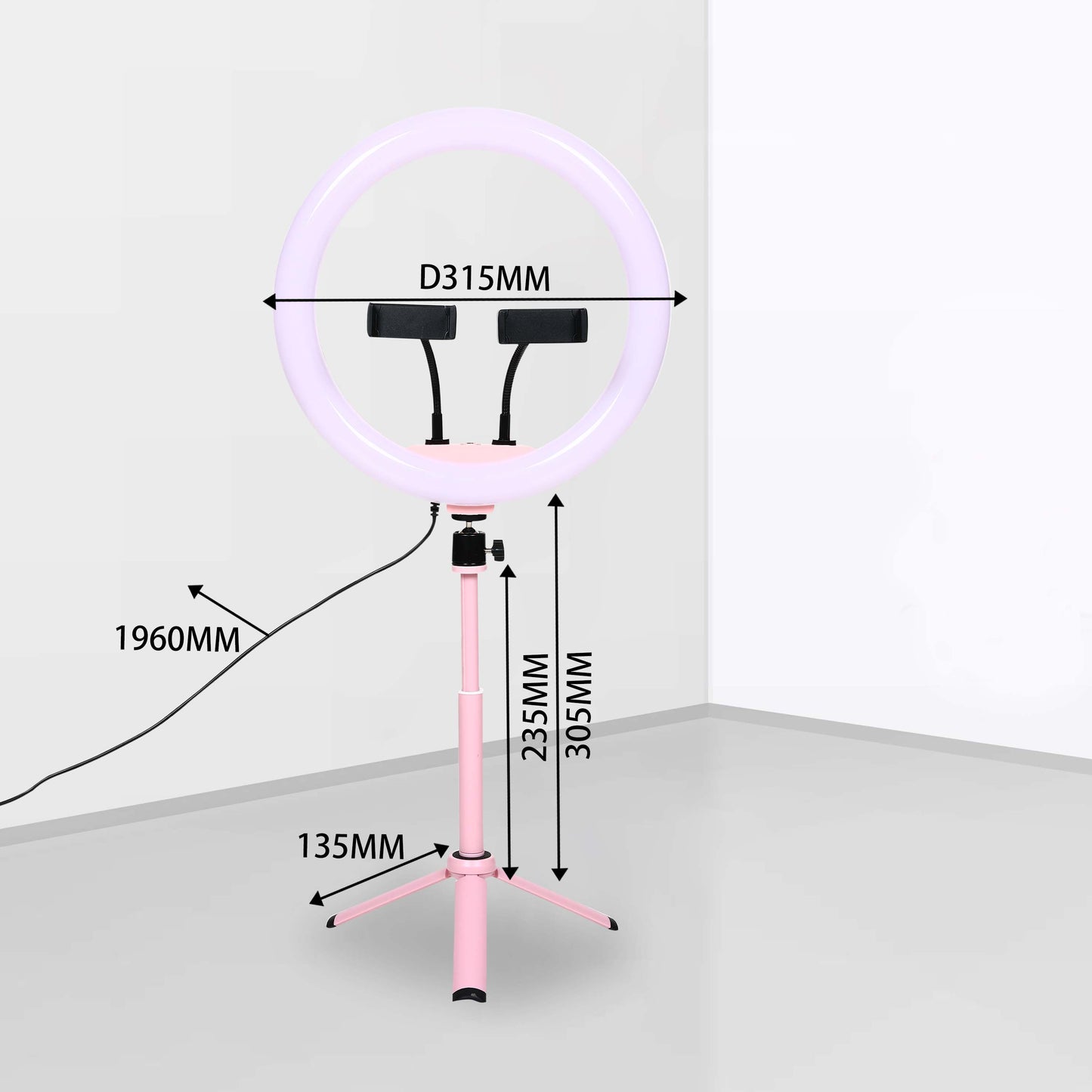 CCT басқаруымен талғампаз портативті жарықдиодты баған