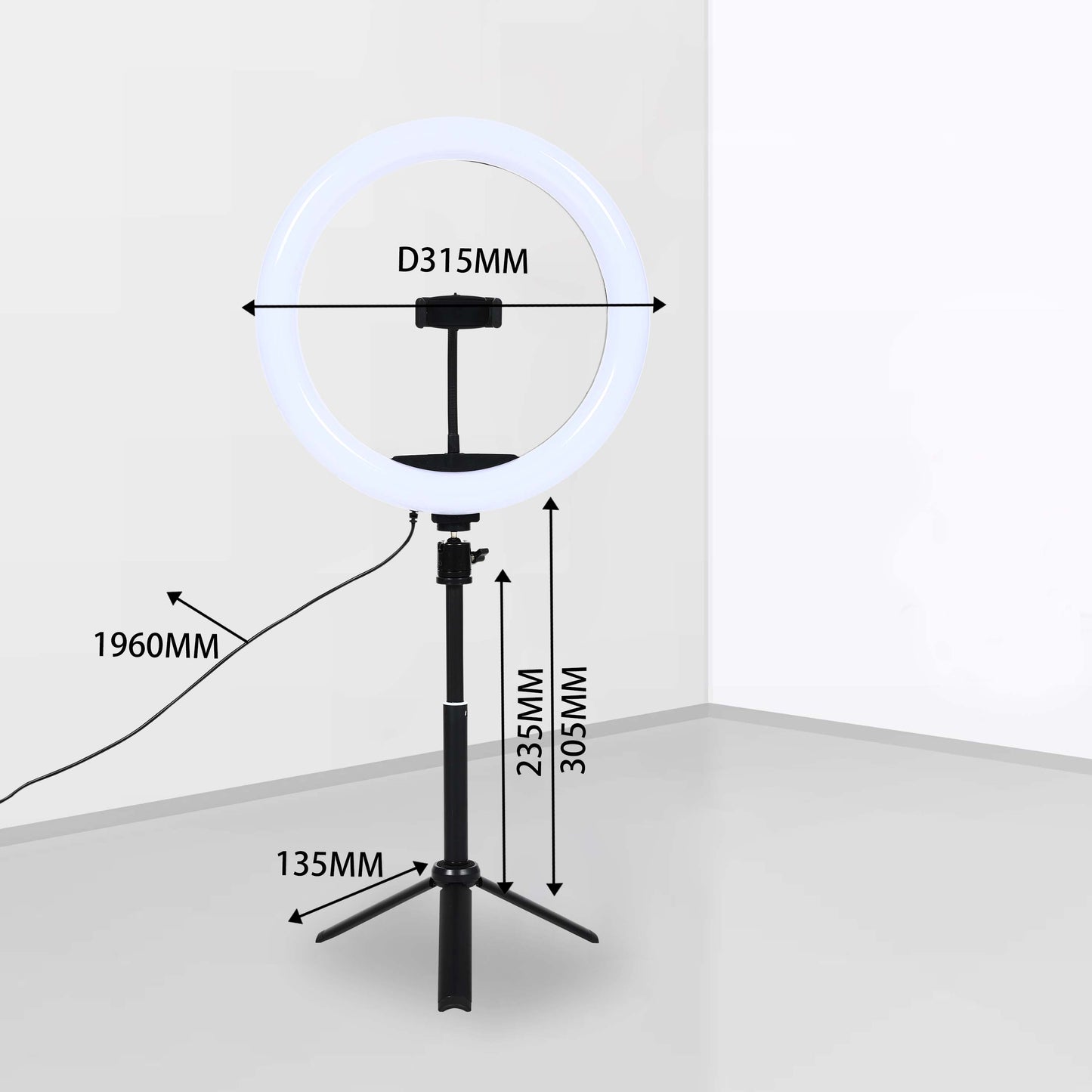CCT басқаруымен талғампаз портативті жарықдиодты баған