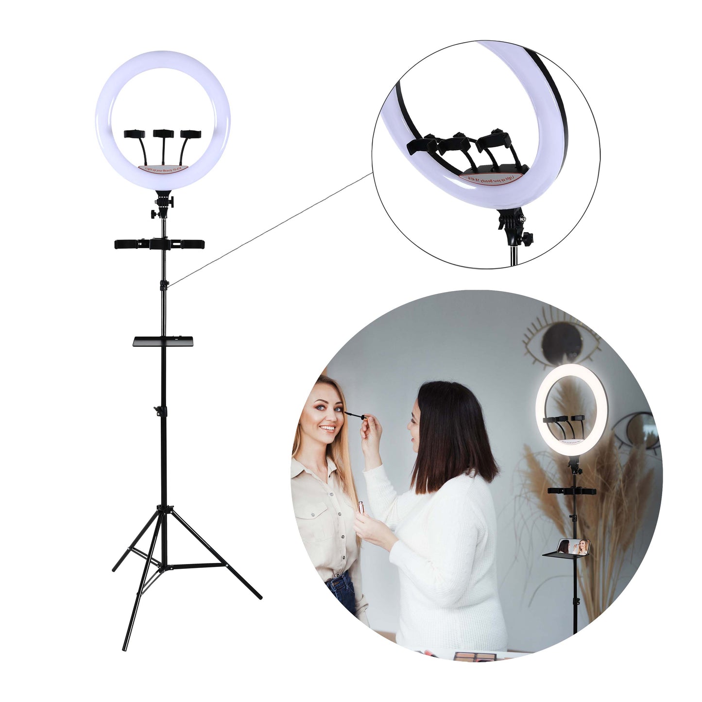 CCT басқаруымен талғампаз портативті жарықдиодты баған