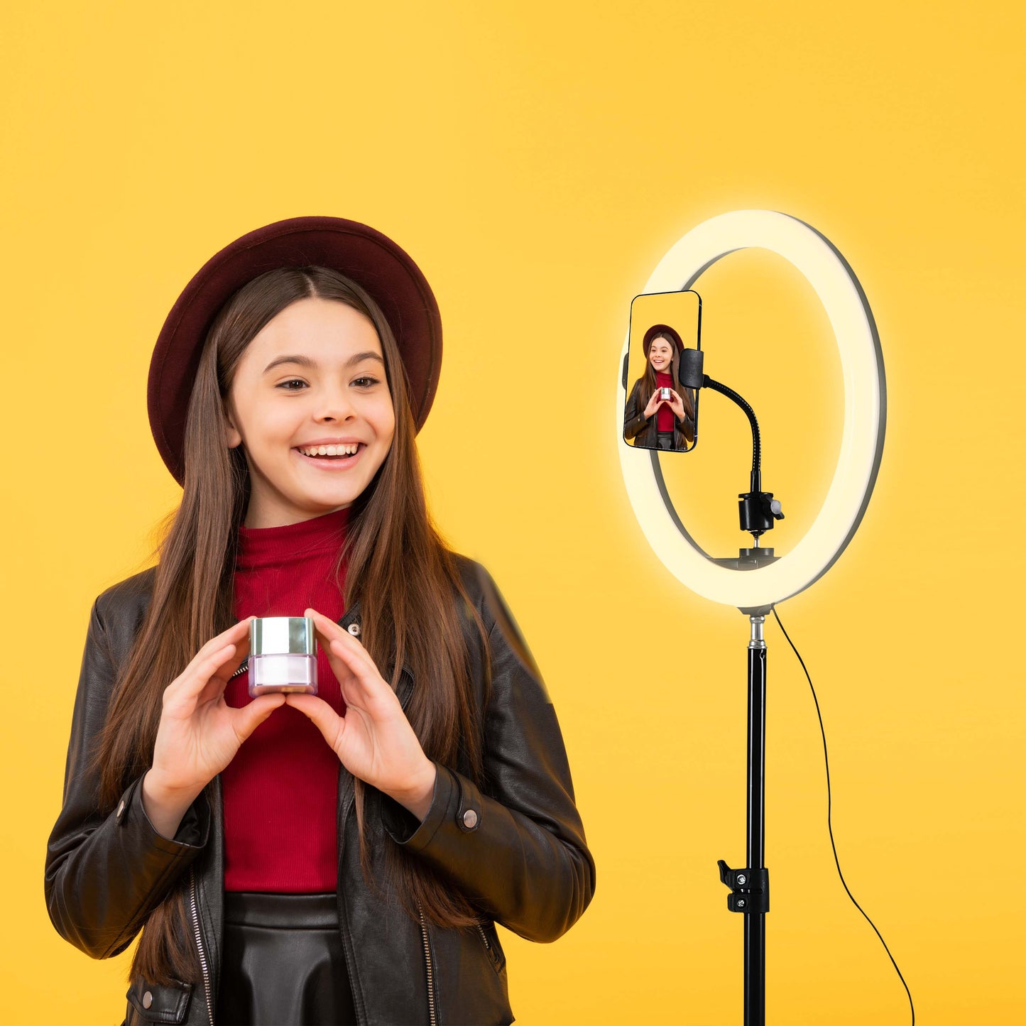 CCT басқаруымен талғампаз портативті жарықдиодты баған