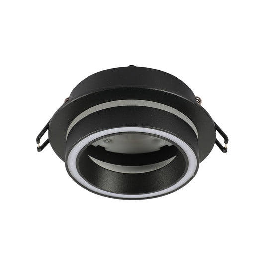 Low UGR Fixed Recessed FR505 GX53 Downlighter Square