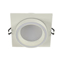 Low UGR Fixed Recessed FR505 GX53 Downlighter Square