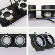 Low UGR Fixed Recessed FR505 GX53 Downlighter Square