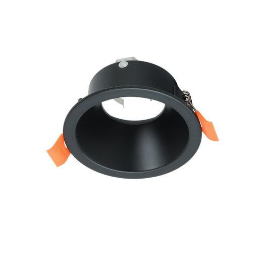 Встраиваемый алюминиевый светильник с фиксированным корпусом, круглый, с цоколем GU5.3, IP20, с пониженным коэффициентом ослепления (UGR)