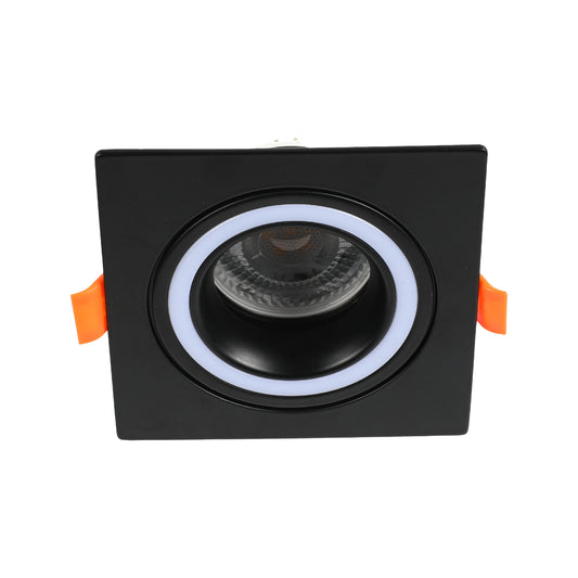 Встраиваемый потолочный светильник с цоколем GU5.3, фиксированный, с низким уровнем слепящего действия (Low UGR), 1/2/3 лампы на выбор.