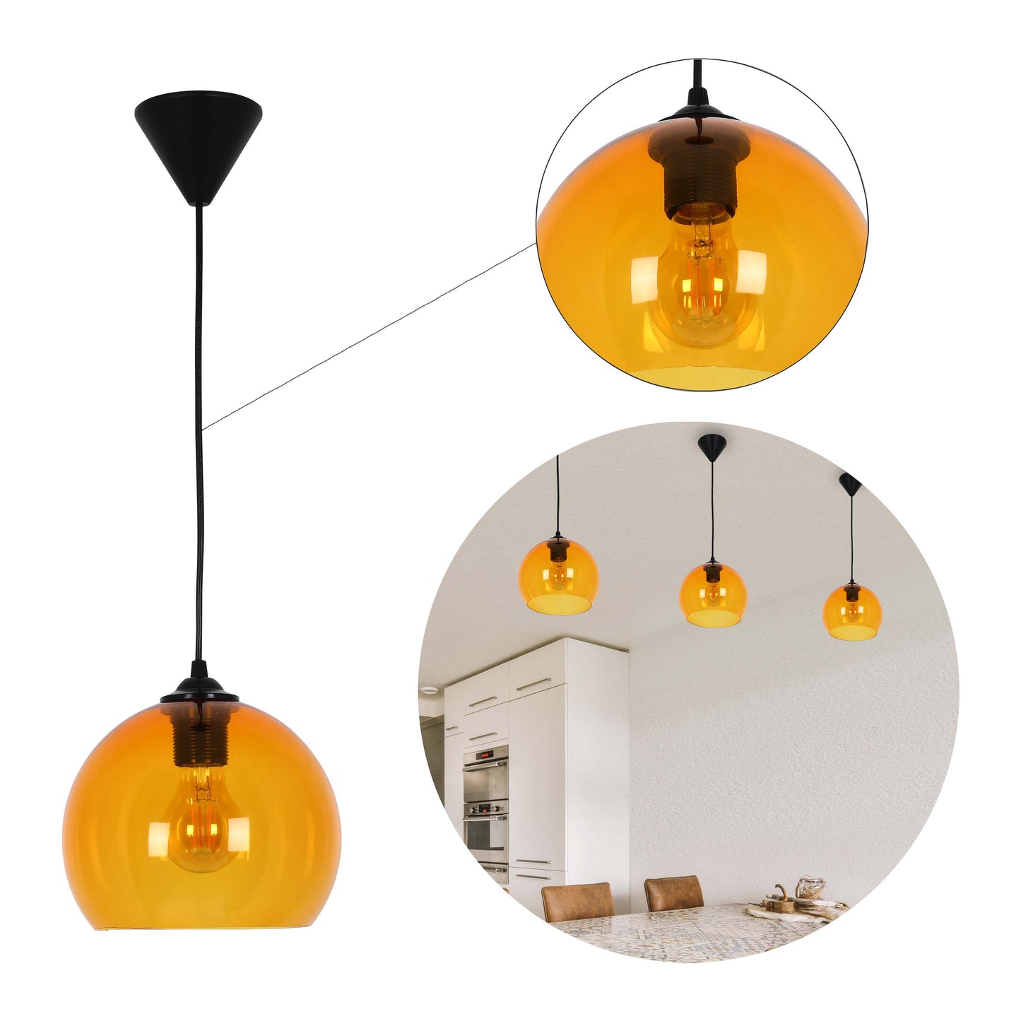 Подвесной Светильник-Шар