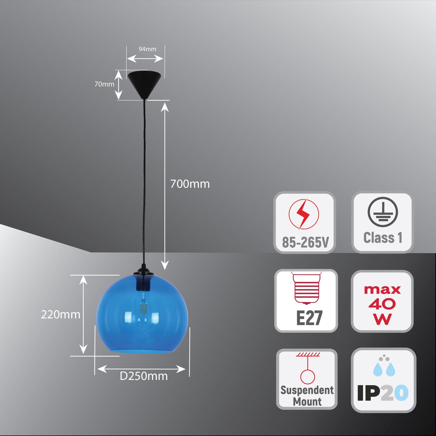 Подвесной Светильник-Шар