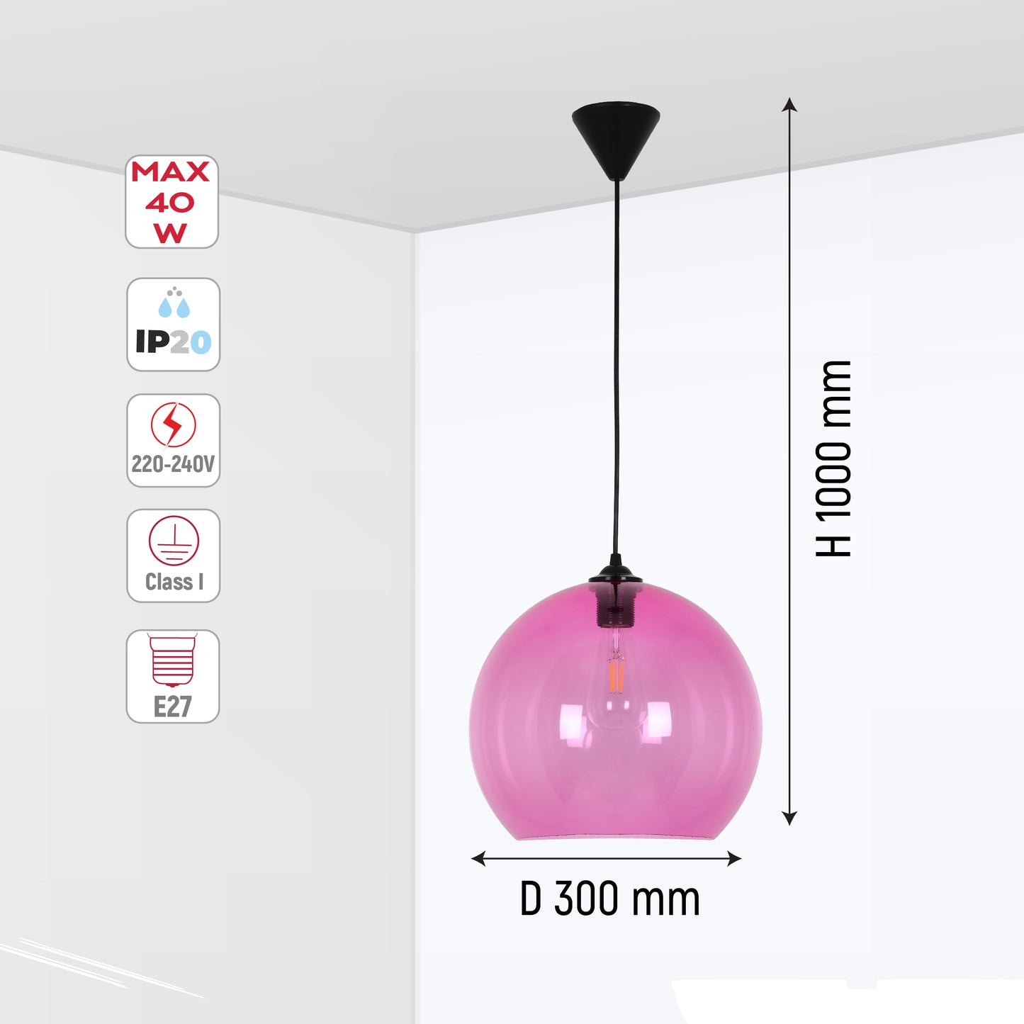 Подвесной Светильник-Шар
