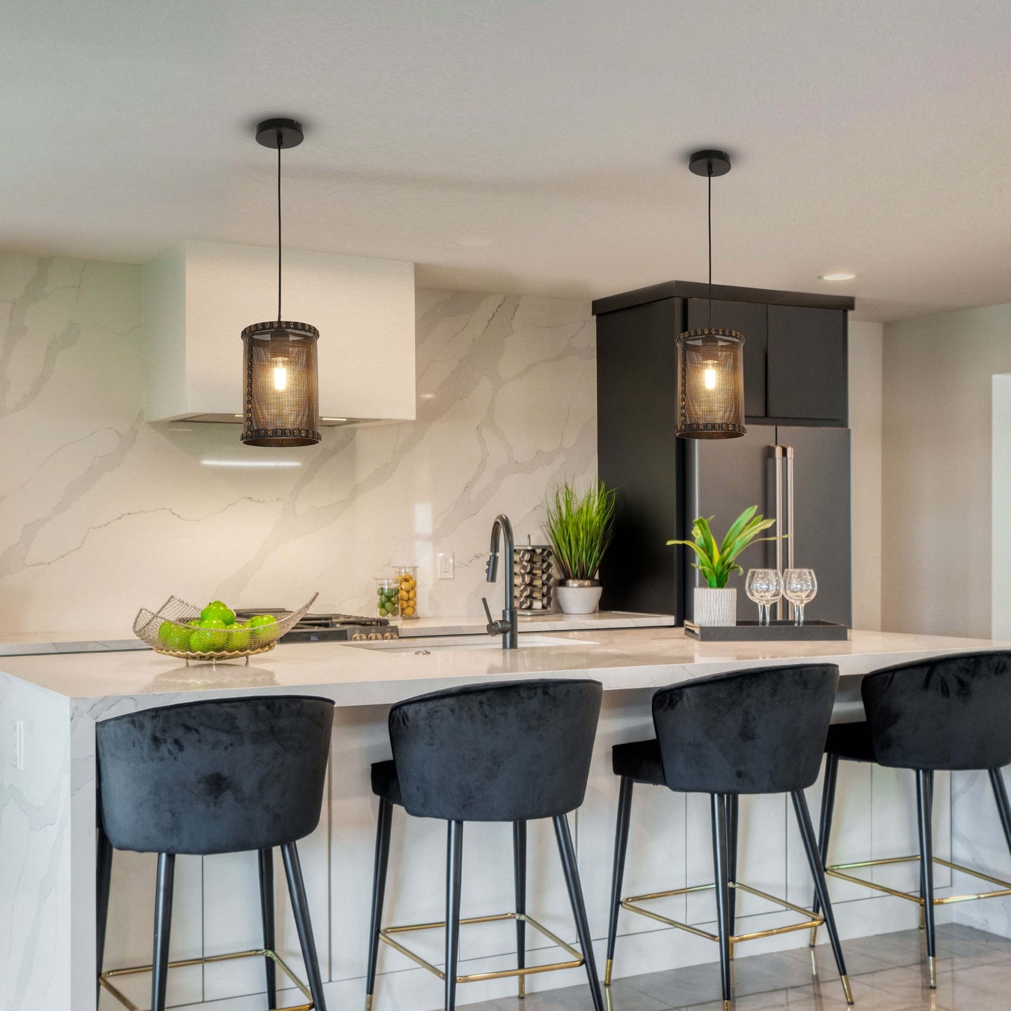 Металл лазермен кесілген глобус пішіні бар Malunga аспа шамы E27