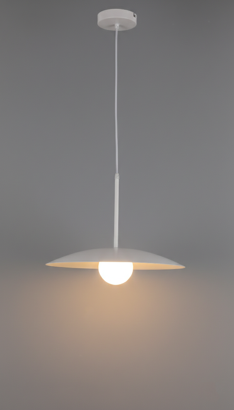 Подвесной светильник - Pendant Lamp White H1001 D400 G9x1