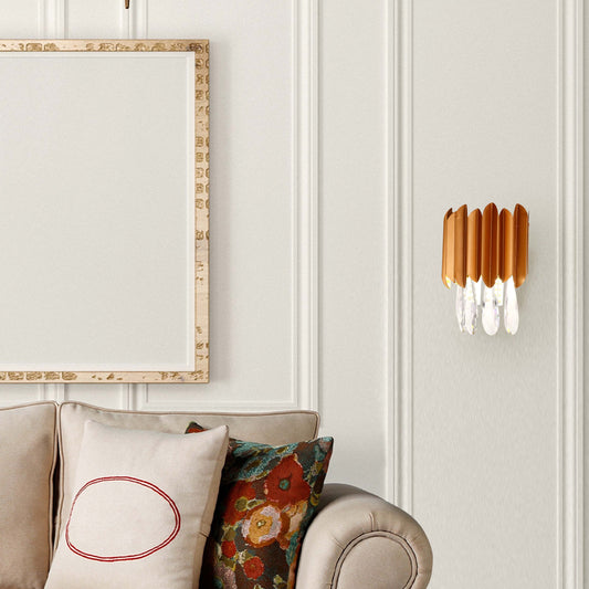 Настенное бра SY6005-2W, 2xE14, цвет бронза