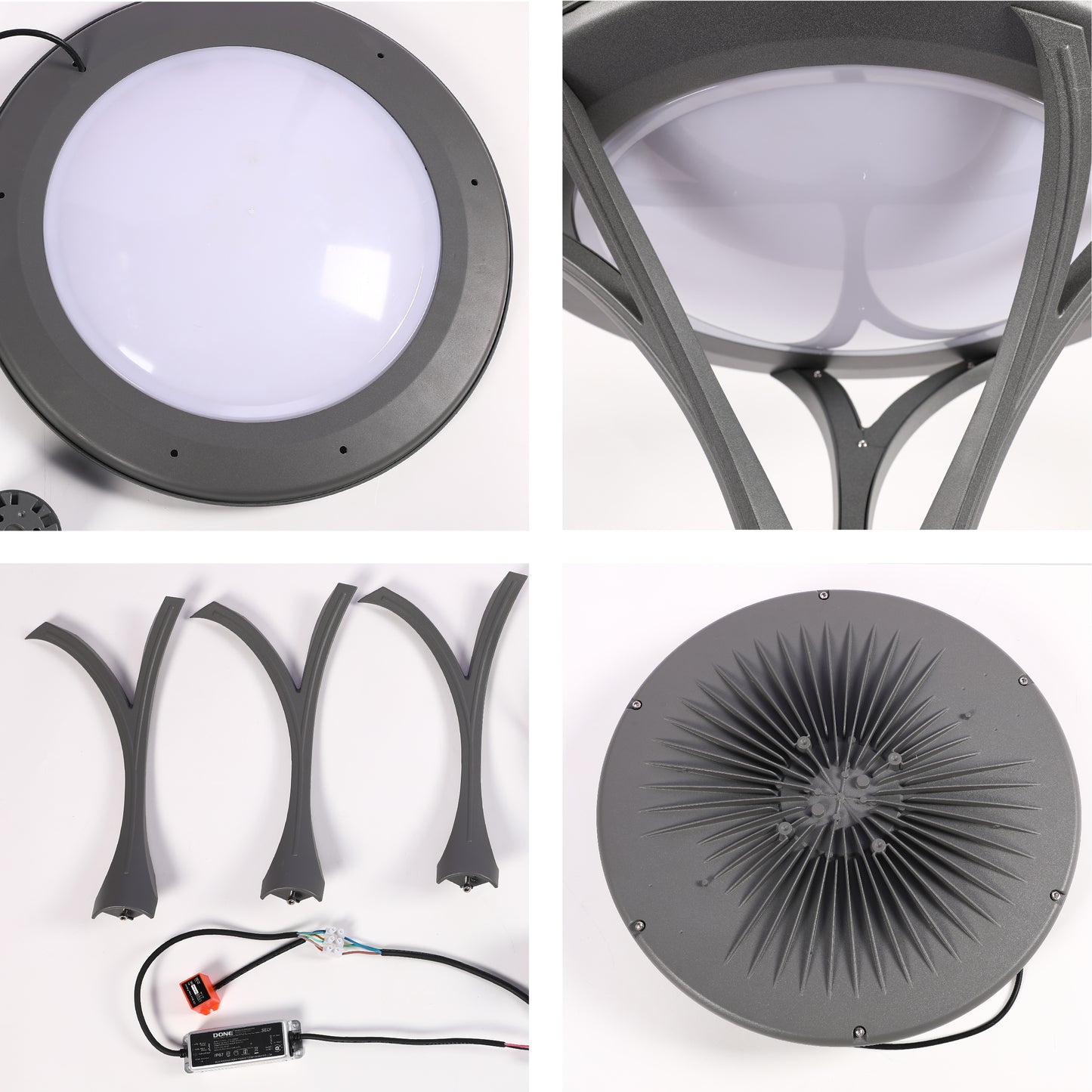 Парковый LED Светильник LOTUS (70W, 5000K)