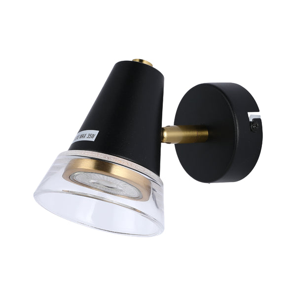 Бра 68744/1W Black+Brass GU10x1 (TEKLED)
