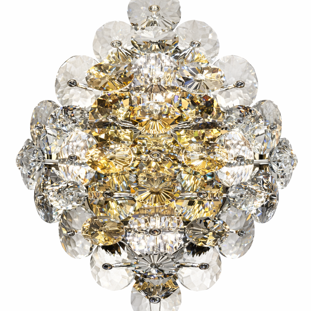 Люстра Wall Lamp M2123 5xE14 GOLD W340  xH420mm