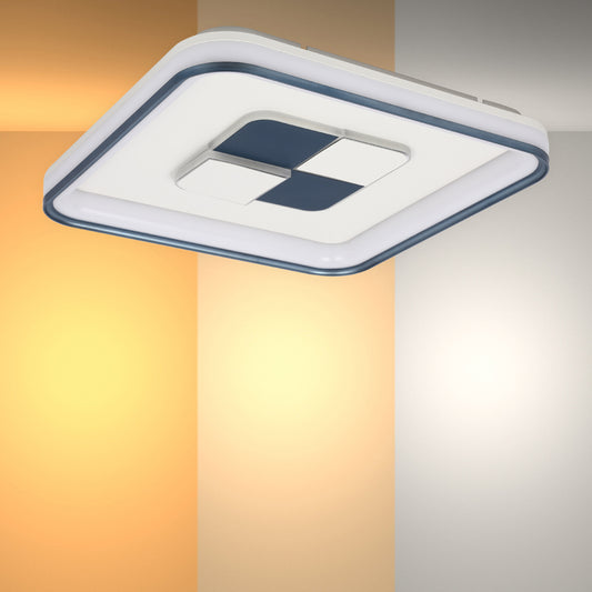 Светодиодный светильник LED 80W SQUARE/ROUND, белый, 3 цвета, диммируемый