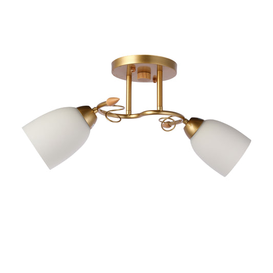 Современная потолочная люстра 32348 — шампань и золото, 2/3/5xE27