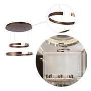 Люстра Favorite-1 130W Rustic Coffee D600+D800мм 3CCT (TEKLED)