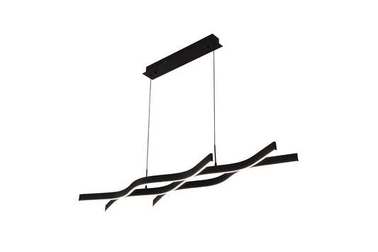 Черная подвесная люстра MD23083-120B (3 цвета) – 50Вт LED