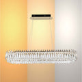 Люстра Premium Gold Crystal с LED-подсветкой и регулировкой яркости, с пультом 2-4G, 3CCT