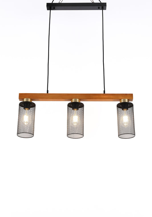 Подвесной светильник - Pendant Light SY3945-3 3xE27 L700xW100xH1520MM