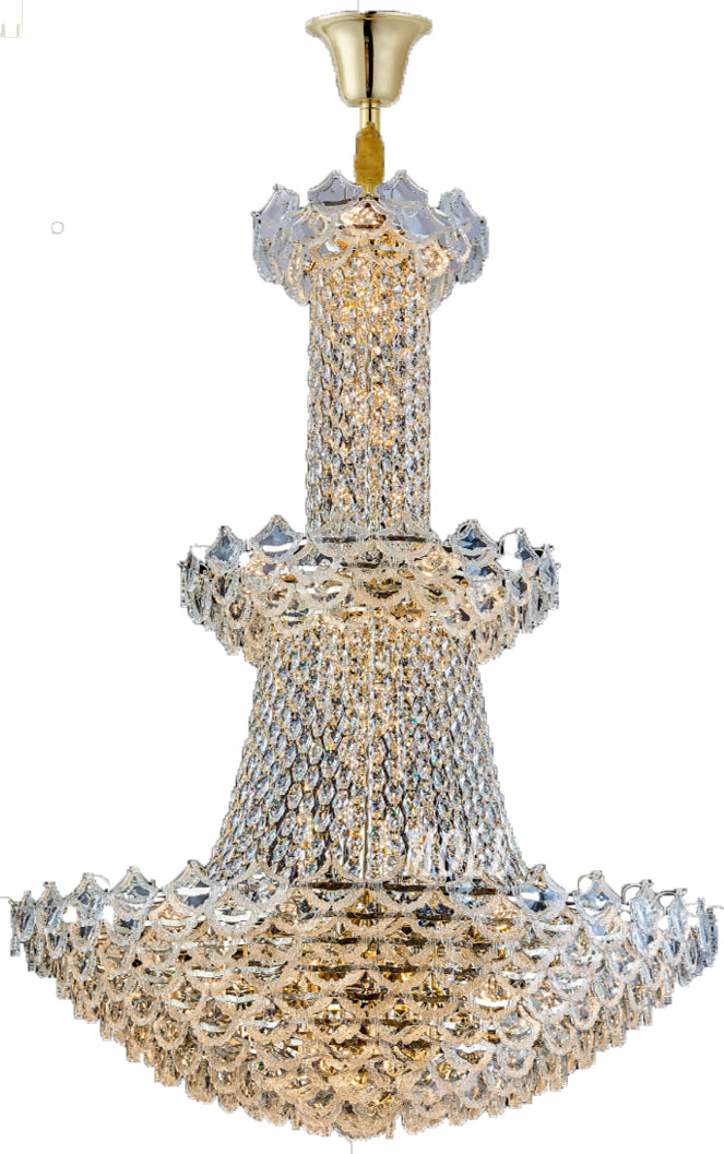 Люстра Chandelier M2123 74xE14 GOLD  D1200xH1850mm