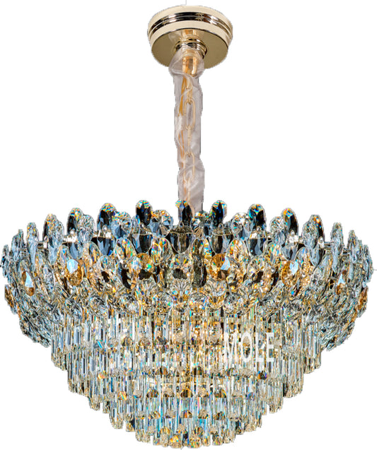 Люстра Chandelier M2158 12xE14 GOLD  D500xH260mm