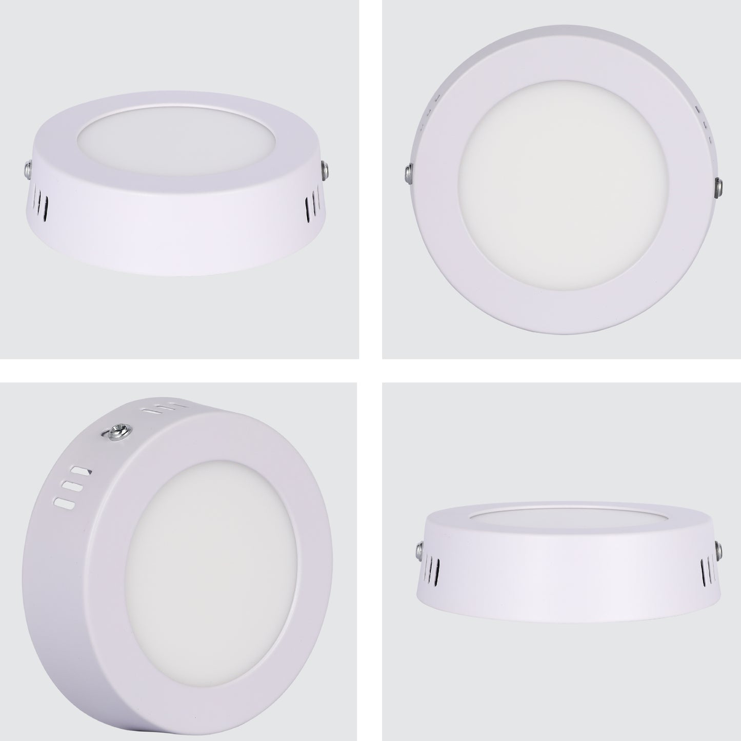 Современный светильник LED-панель круглая — 6Вт / 12Вт / 18Вт, S/U, 4000К / 6000К