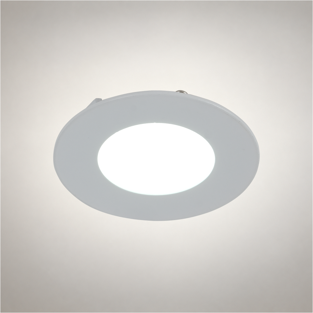 Sv-k LED SLIM ROUND PANEL 3W 6000K (HAIGER)100sh