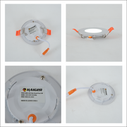 Sv-k LED SLIM ROUND PANEL 3W 6000K (HAIGER)100sh