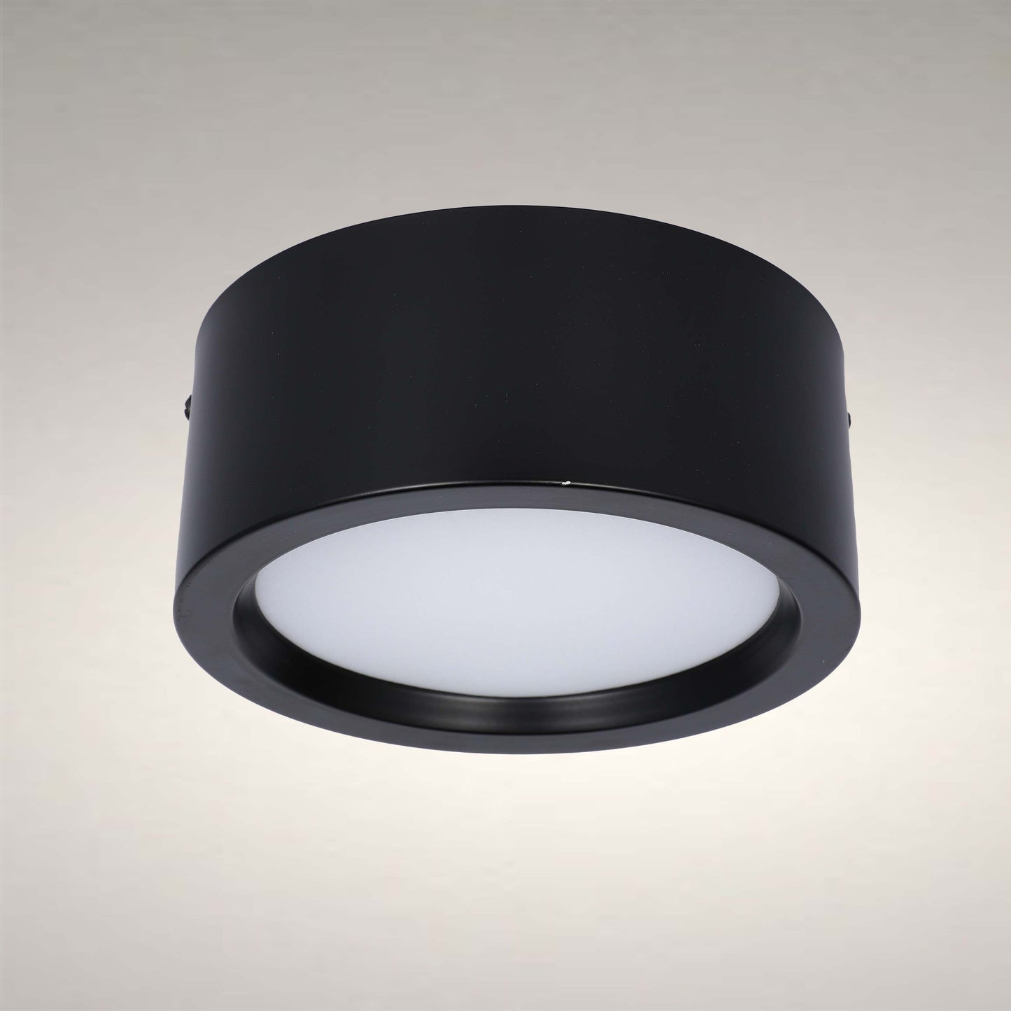 Современный светильник&nbsp; MIRA, накладной LED Downlight, 10W / 20W / 30W, 3CCT (4000K / 6000K), белый / чёрный, металлический корпус