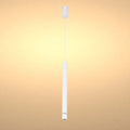 Cylindrical Long Tube Acrylic Shade Suspension Light Single Head Hanging Integrated LED Modern Cylinder Pendant Ceiling Light Suspended Downlight
