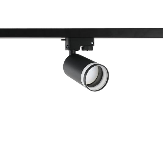 Современный трековый светильник HJ01 с акцентной полосой и цоколем GU5.3