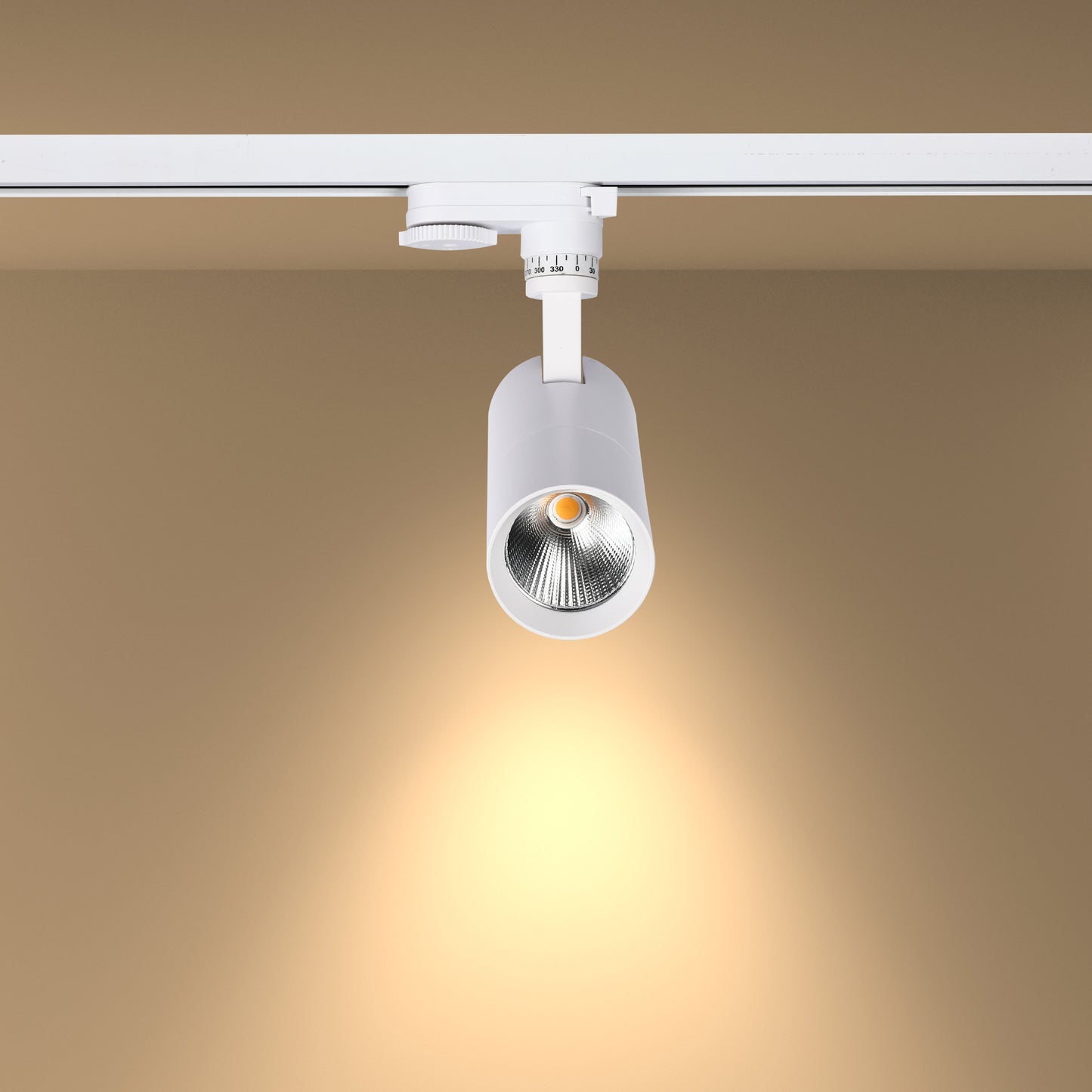 Современный трековый светильник LED LS-012-75 (10W / 20W / 30W, 4000K / 6000K, белый / чёрный)