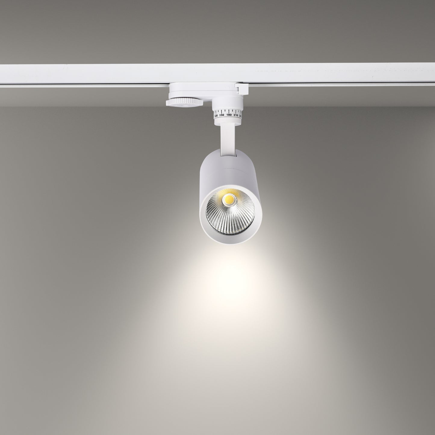 Современный трековый светильник LED LS-012-75 (10W / 20W / 30W, 4000K / 6000K, белый / чёрный)