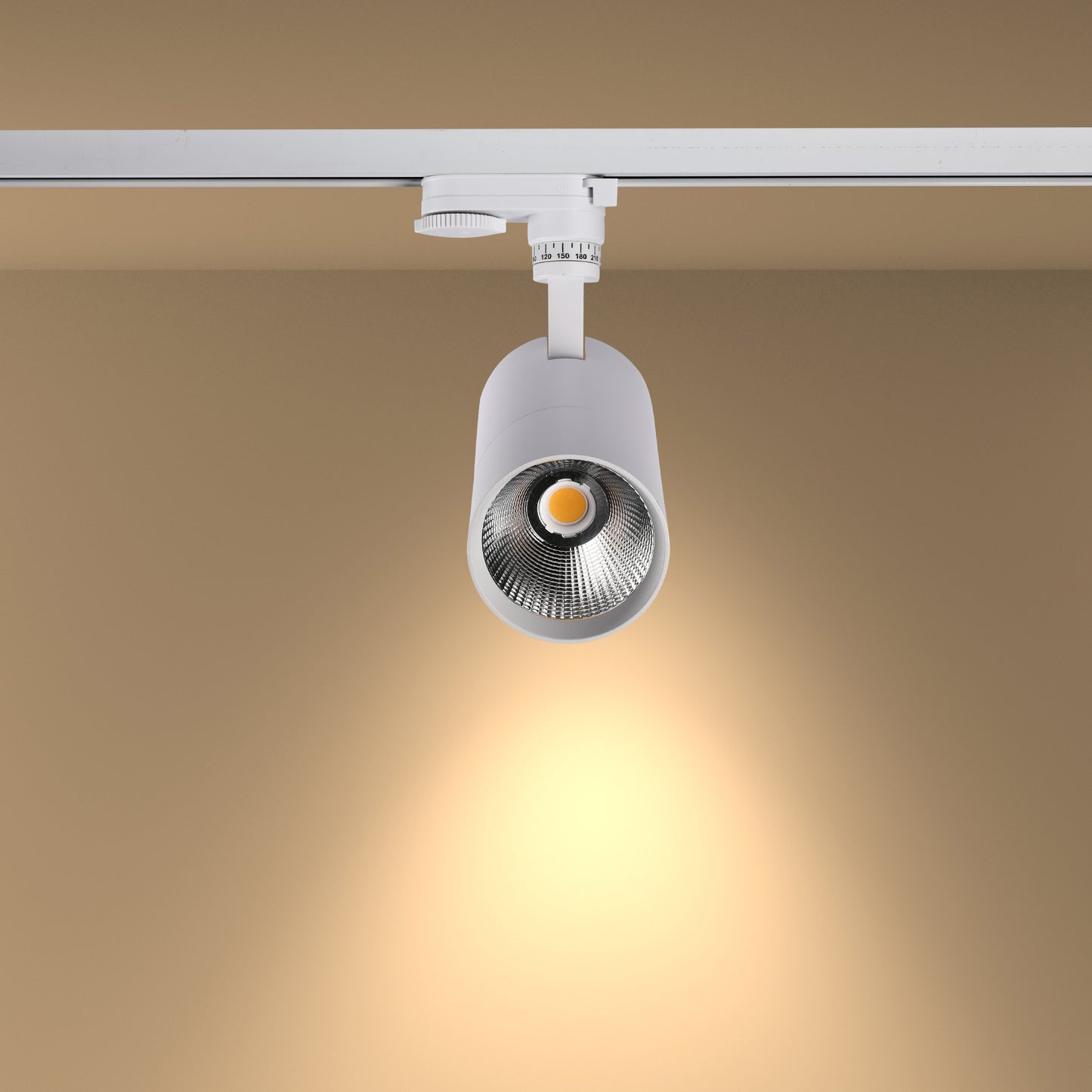 Современный трековый светильник LED LS-012-75 (10W / 20W / 30W, 4000K / 6000K, белый / чёрный)