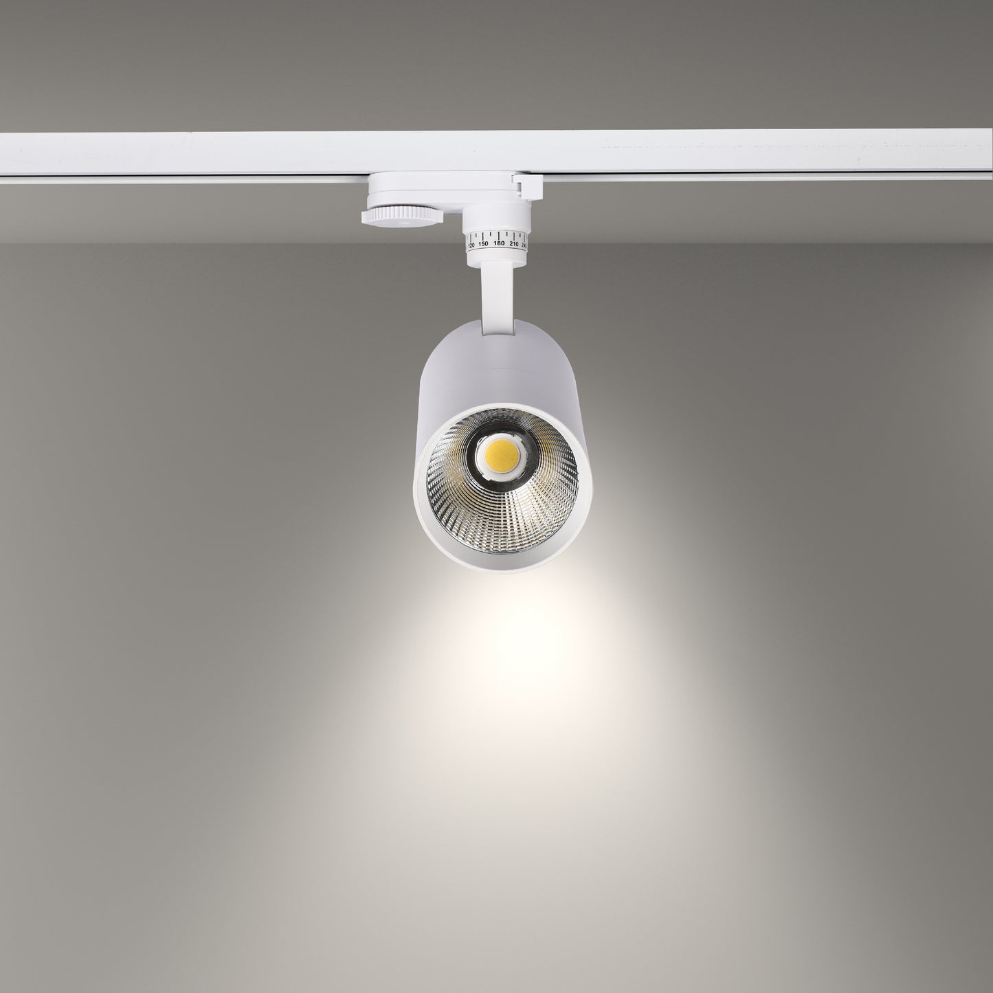 Современный трековый светильник LED LS-012-75 (10W / 20W / 30W, 4000K / 6000K, белый / чёрный)