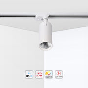 Современный трековый светильник LED LS-012-75 (10W / 20W / 30W, 4000K / 6000K, белый / чёрный)