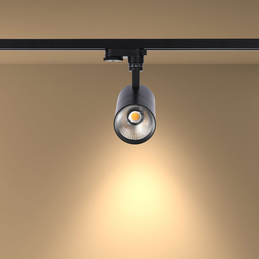 Современный трековый светильник LED LS-012-75 (10W / 20W / 30W, 4000K / 6000K, белый / чёрный)