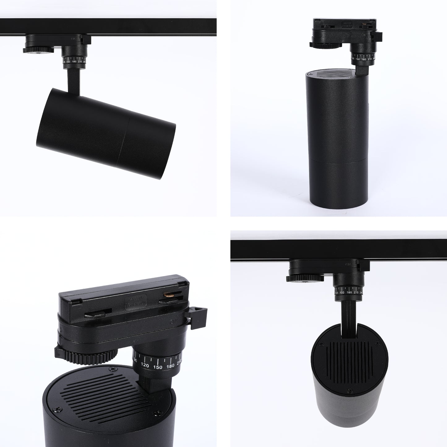 Современный трековый светильник LED LS-012-75 (10W / 20W / 30W, 4000K / 6000K, белый / чёрный)