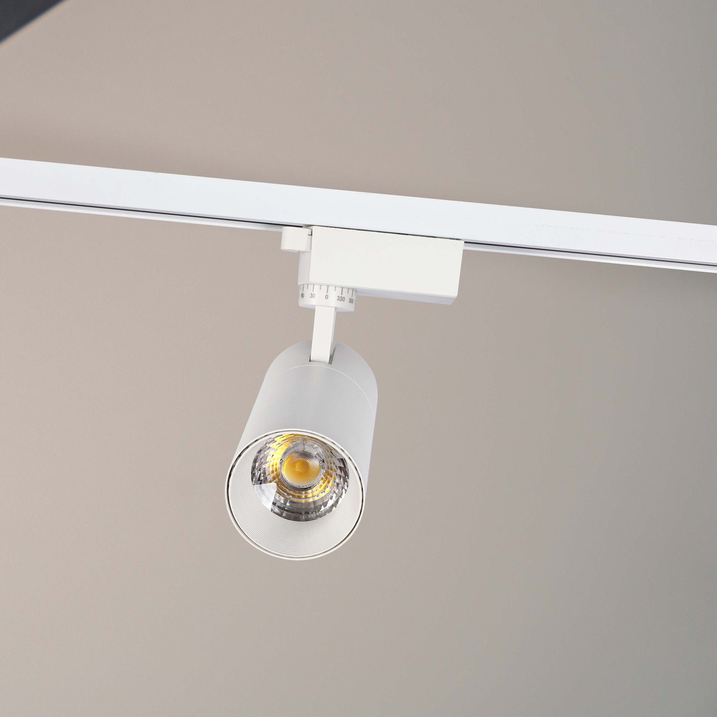 Современный трековый светильник LED ZX-B69 (10W / 20W, 4000K / 6000K, белый / чёрный)