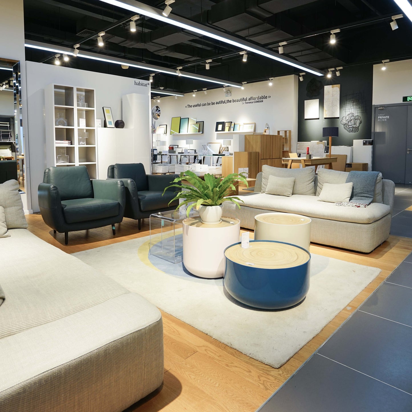 Современный трековый светильник LED ZX-B69 (10W / 20W, 4000K / 6000K, белый / чёрный)