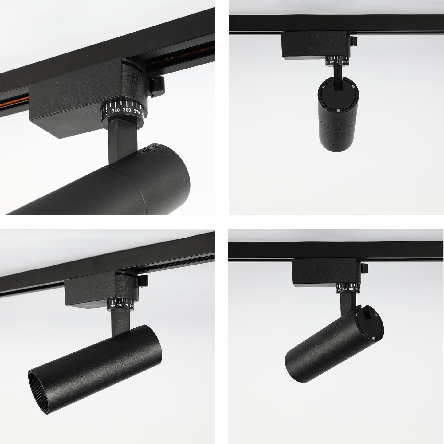 Современный трековый светильник LED ZX-B69 (10W / 20W, 4000K / 6000K, белый / чёрный)