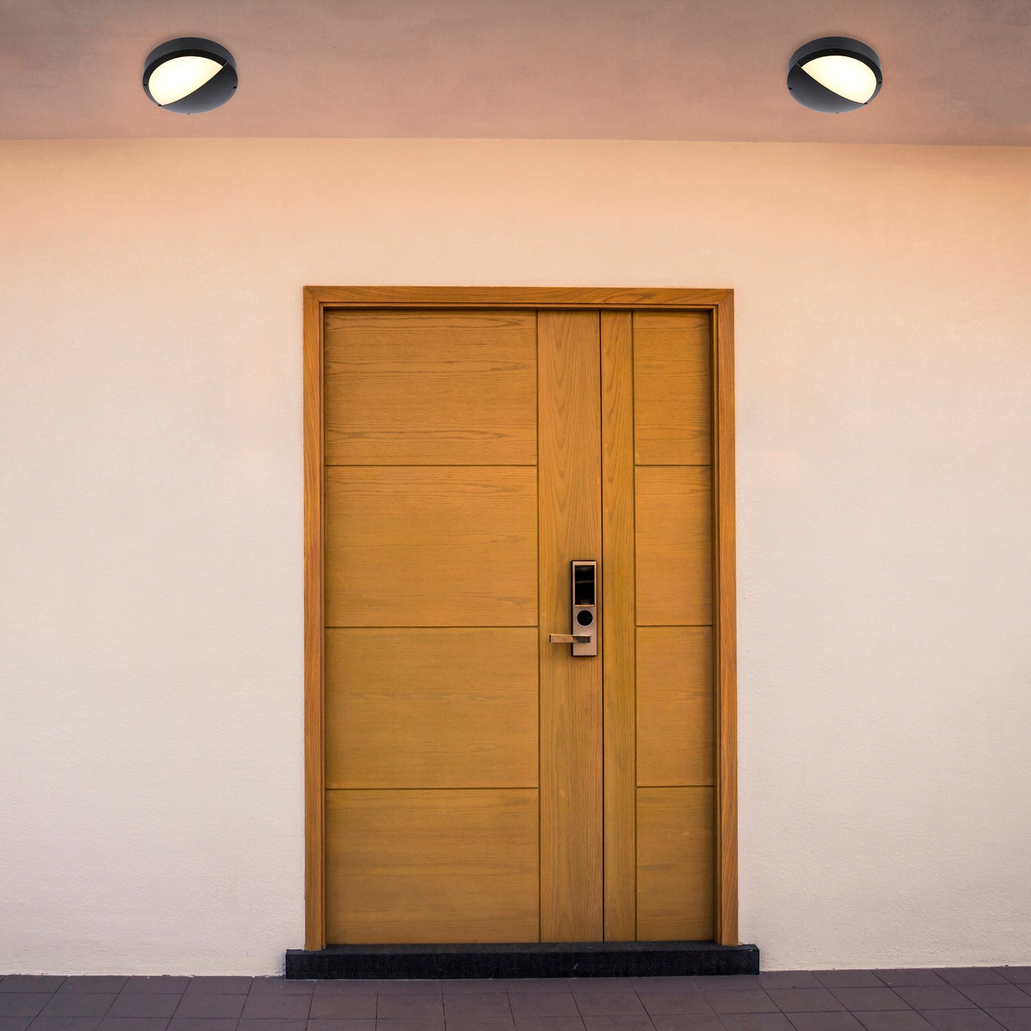 Уличный светильник LED FD023-2 (20W, 4000K, чёрный, IP65)