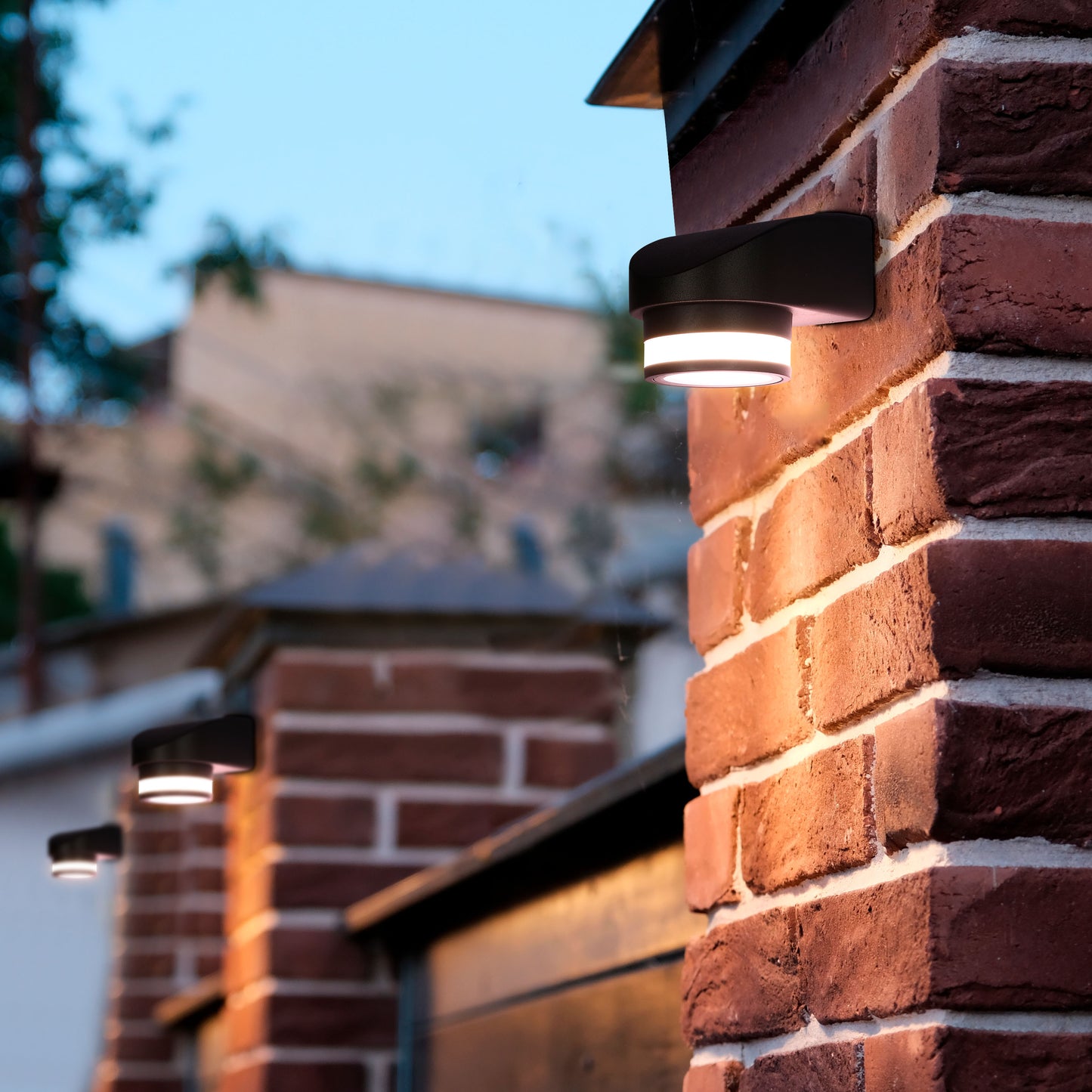 Настенный светильник LED B2285 (7W / 7W×2, чёрный, 4000K)