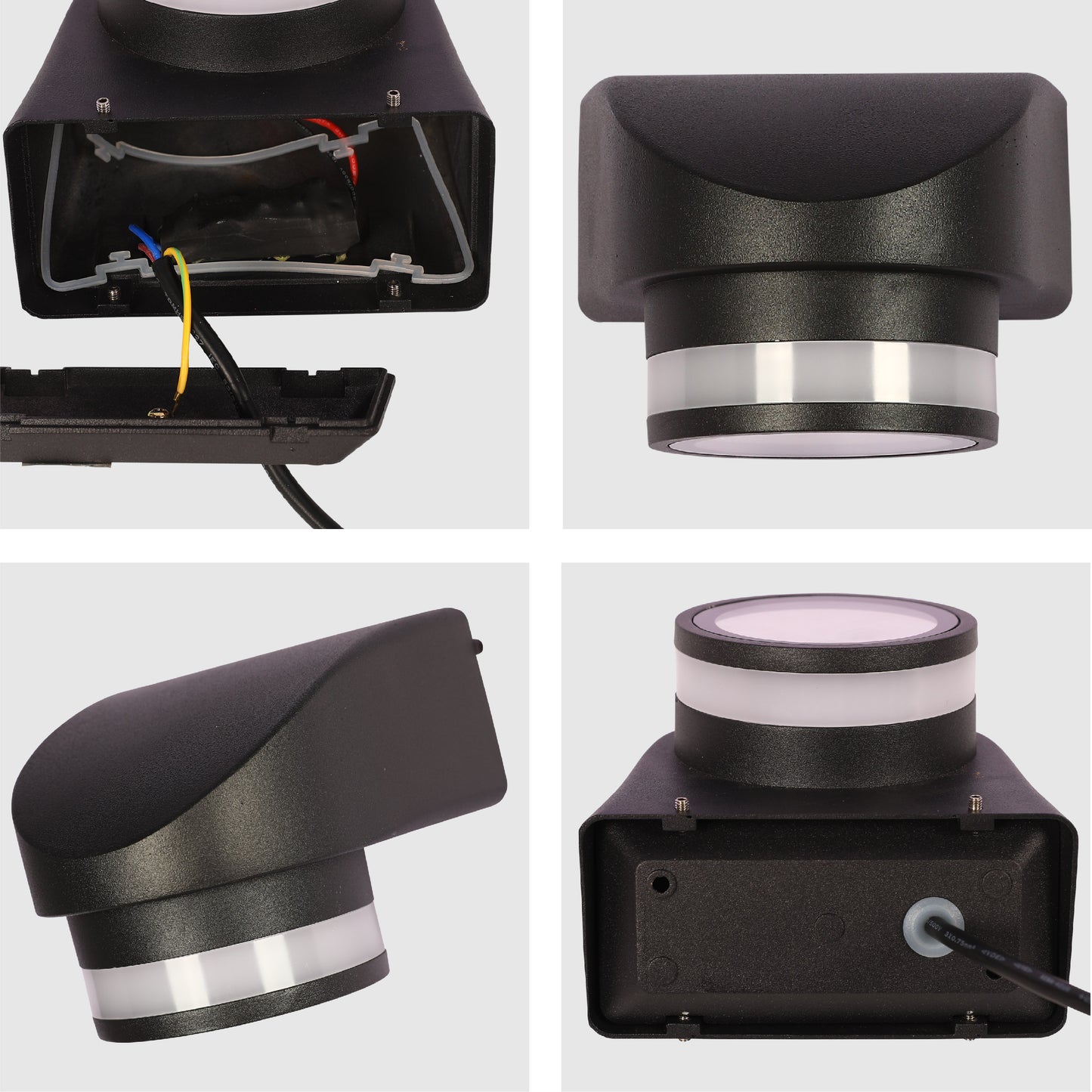 Настенный светильник LED B2285 (7W / 7W×2, чёрный, 4000K)