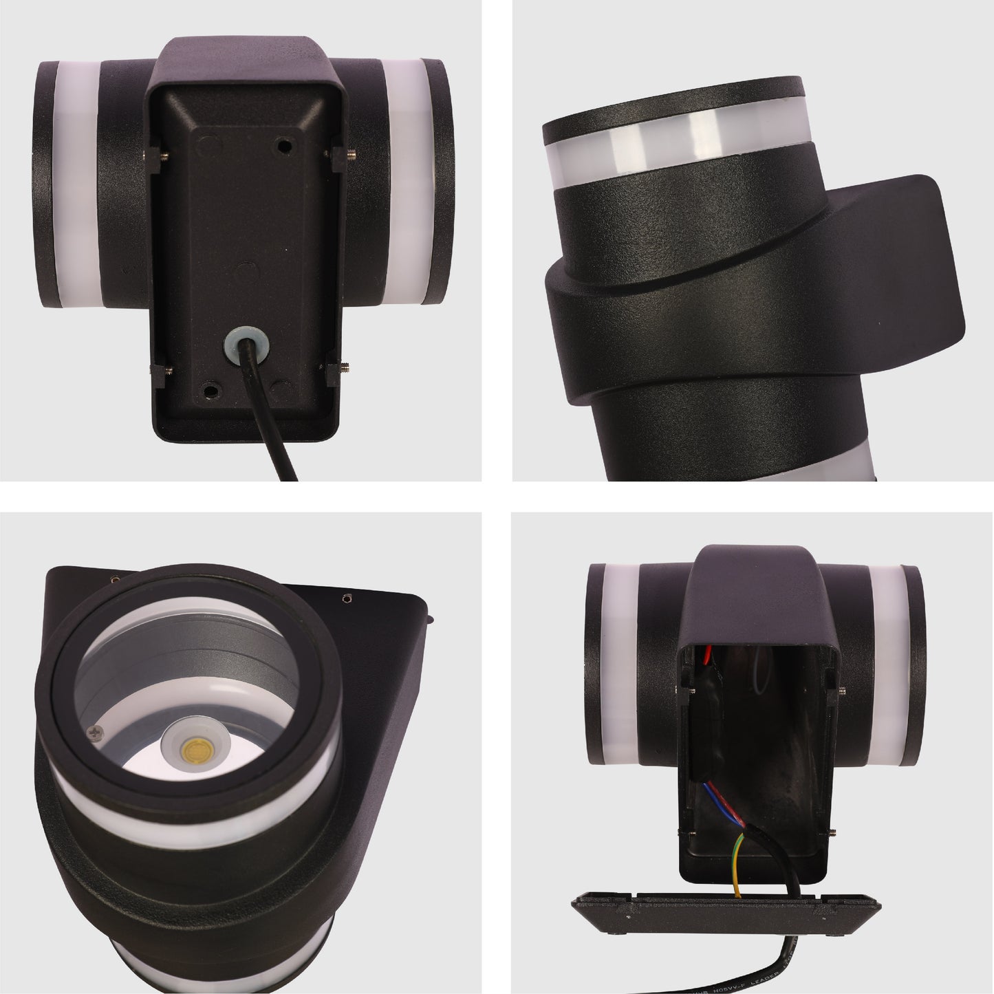 Настенный светильник LED B2285 (7W / 7W×2, чёрный, 4000K)