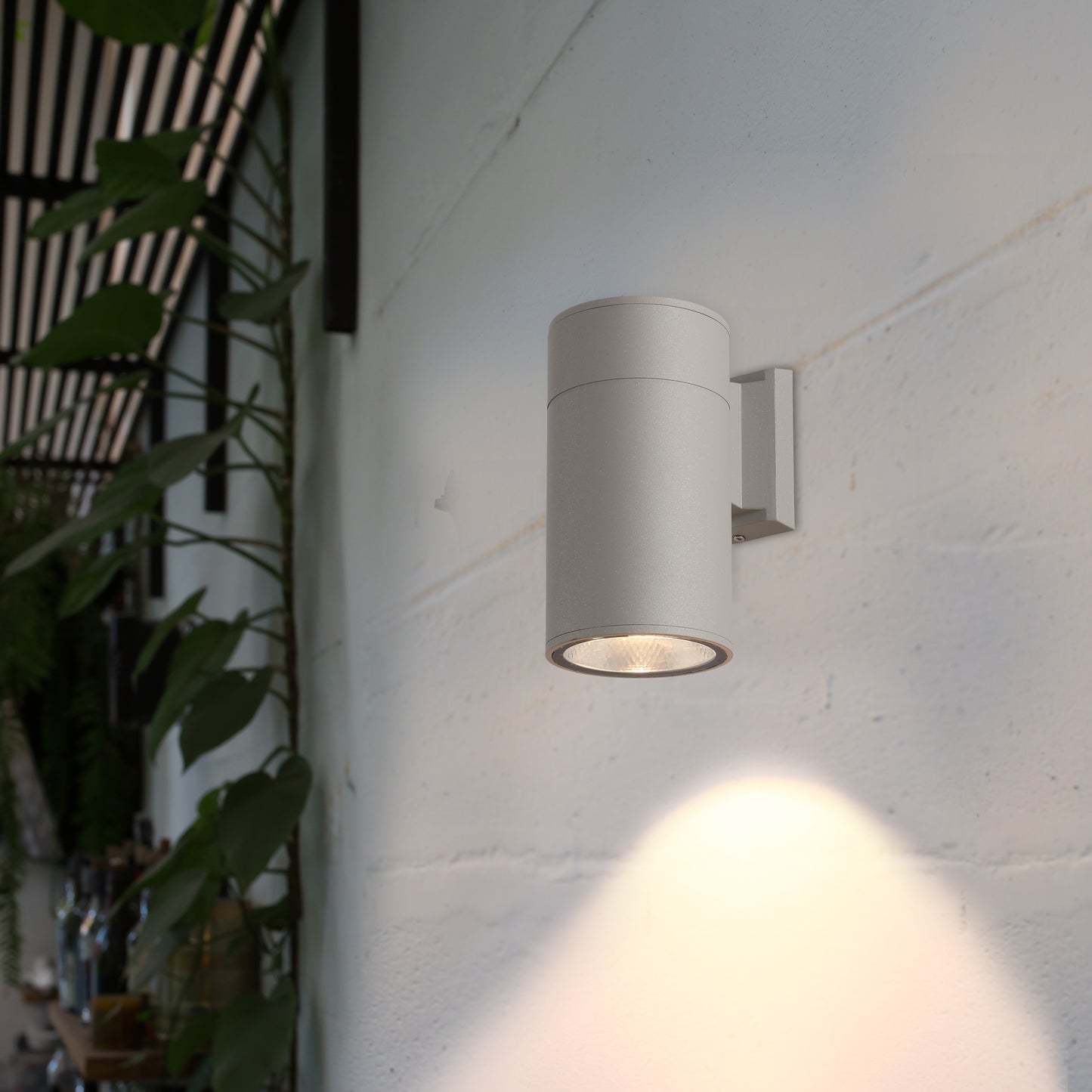 Настенный светильник LED B250-1 ECO (1×20W / 2×20W, COB, серый, 3000K / 4000K, IP54)