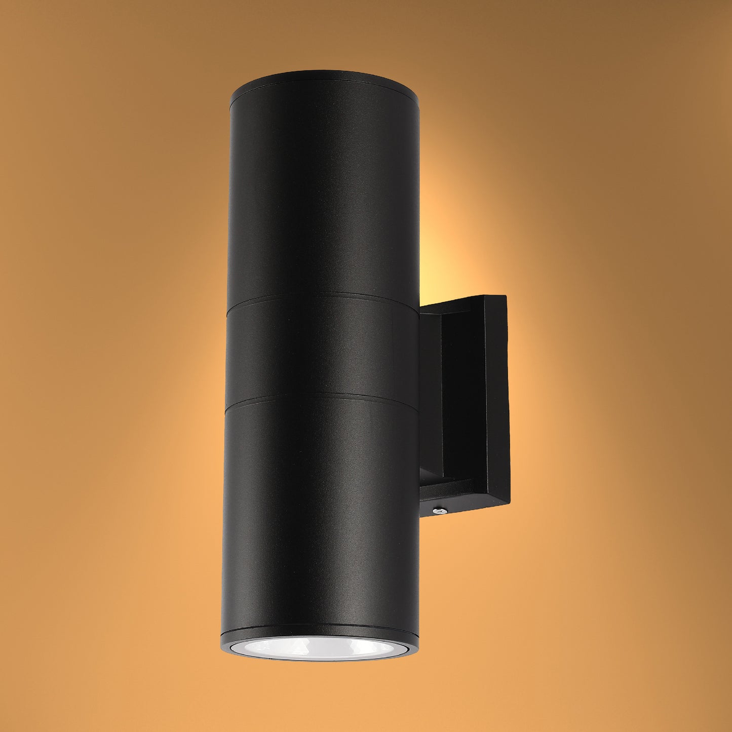 Настенный светильник LED ECO B2152 (2×10W, COB, чёрный, 3000K)