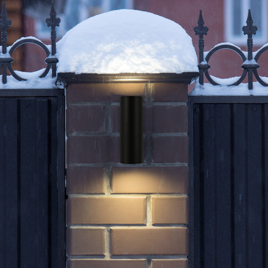 Настенный светильник LED ECO B2152 (2×10W, COB, чёрный, 3000K)